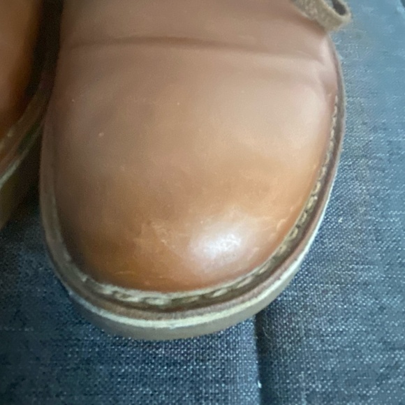 Clarks Mens Brown Leather Casual Chukka Desert Boots - Sz-10.5 - Picture 4 of 16